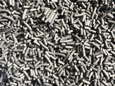 Pellets de caucho